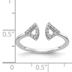 14k White Gold Diamond Ring