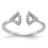 14k White Gold Diamond Ring