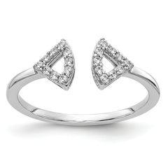 14k White Gold Diamond Ring