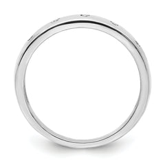 14k White Gold 5-stone Diamond Ring