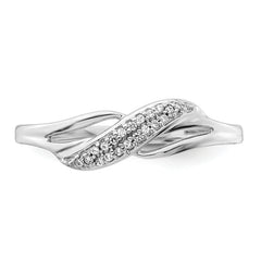 14k White Gold Diamond Fashion Ring