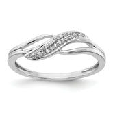 14k White Gold Diamond Fashion Ring