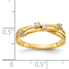14k Diamond Fashion Ring