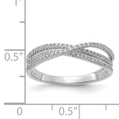 14k White Gold Diamond Ring