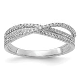 14k White Gold Diamond Ring