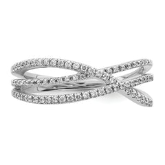 14k White Gold Diamond Ring