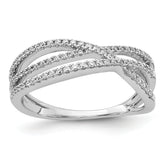 14k White Gold Diamond Ring