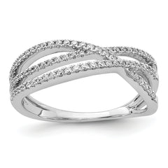 14k White Gold Diamond Ring
