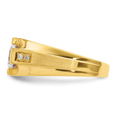 14K Certified Lab Grown Diamond Complete Men's Ring
