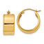 Hoop Earrings in 14K Yellow Gold, 8.2x15mm - Sophia Jewelers