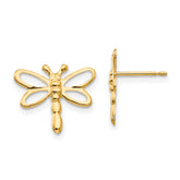 14k Madi K Dragonfly Post Earrings