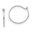 14k White Gold Madi K Sm. Endless Hoop Earrings