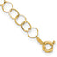 Circle Bracelet in 14K Yellow Gold, 10mm, 7.5 Inch - Sophia Jewelers