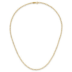 14k Oval Link Necklace