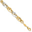 Fancy Chain Bracelet in 14K Two-Tone Gold, 8.25mm, 8 Inch - Sophia Jewelers