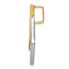 14K Two-tone Fits up to 6mm Omega, 8mm Reversible, Omega Slide