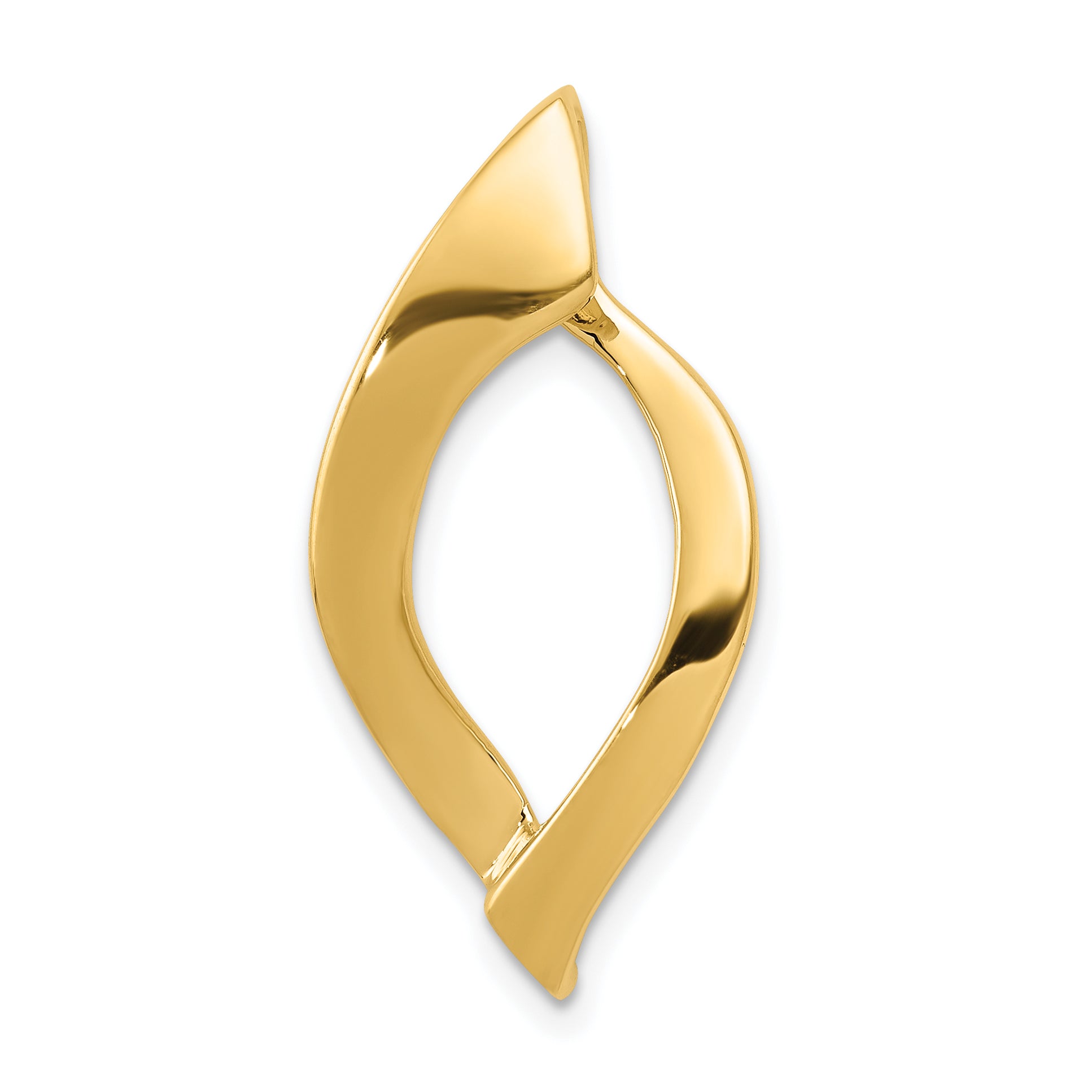 14k Fits up to 8mm Regular, 10mm Fancy Reversible Omega Slide