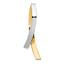 Slide Pendant in 14K Two-Tone Gold, 10mm, Fits Up to Omega - Sophia Jewelers