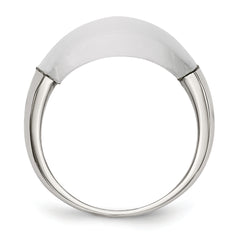 Stainless Steel 8mm Cats Eye Ring