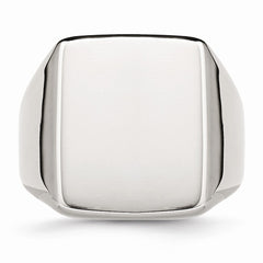 Stainless Steel Polished Fashion Ring with Elegant Modern Design