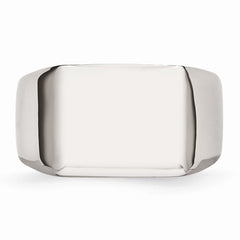 Sophia Jewelers Stainless Steel Fashion Ring with Polished Elegant Finish