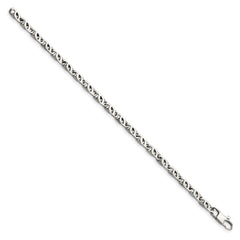 Chisel Stainless Steel Polished 7.5 inch Fancy Link Bracelet