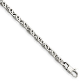 Chisel Stainless Steel Polished 7.5 inch Fancy Link Bracelet