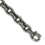 Chisel Men's Fancy Chain Bracelet in Stainless Steel, 13mm, 8.2 Inch - Sophia Jewelers