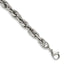 Chisel Oval Links Chain Bracelet in Stainless Steel, 9mm, 8.2 Inch - Sophia Jewelers