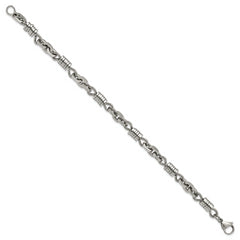 Chisel Stainless Steel Polished 9 inch Bracelet
