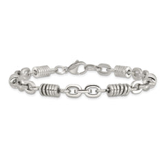 Chisel Stainless Steel Polished 9 inch Bracelet