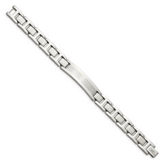 Chisel Stainless Steel Brushed and Polished 8.25 inch ID Bracelet