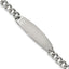 Chisel Stainless Steel Polished Curb Chain 8.25 inch ID Bracelet