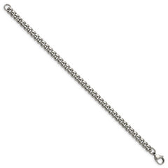 Chisel Stainless Steel Polished 6mm 8.25 inch Curb Bracelet