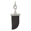Onyx Fang Interchangeable Charm in Stainless Steel, 57mm - Sophia Jewelers