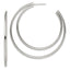 Chisel Stainless Steel Polished Post Hoop Earrings
