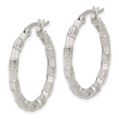 Sophia Jewelers Stainless Steel Women's Polished Hoop Earrings Gift Ready