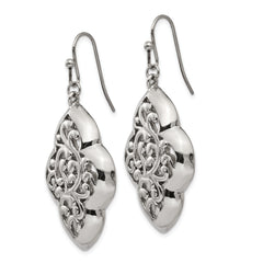 Sophia Jewelers Stainless Steel Polished Dangle Earrings for Women