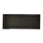 Sophia Jewelers Black IP-Plated Stainless Steel Money Clip, Engravable & Durable