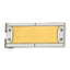 Stainless Steel Engravable Money Clip with Gold-Tone Brushed Finish
