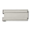 Chisel Stainless Steel Engravable Money Clip with Brushed and Polished Finish