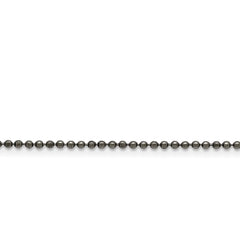 Chisel Stainless Steel Antiqued 2mm 24 inch Beaded Ball Chain