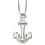 Chisel Anchor Necklace in Stainless Steel, 22 Inch - Sophia Jewelers
