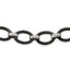 Stainless Steel Polished w/Black Ceramic w/2in ext. 30in Necklace