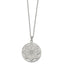 Chisel Cut-Out Floral Necklace in Stainless Steel, 22 Inch - Sophia Jewelers