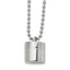 Chisel Capsule Necklace in Stainless Steel, 22 Inch - Sophia Jewelers