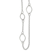 Chisel Stainless Steel Polished Fancy Link 36 inch Necklace