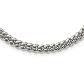 Chisel Stainless Steel Polished 6mm 24 inch Curb Chain