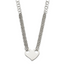 Stainless Steel Polished Heart 20in Necklace