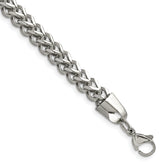 Chisel Stainless Steel Polished 5.5mm 8.5 inch Franco Chain